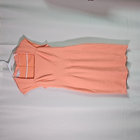 Maggie London NWOT  Apricot Dress Sz 6 - Picture 1 of 4